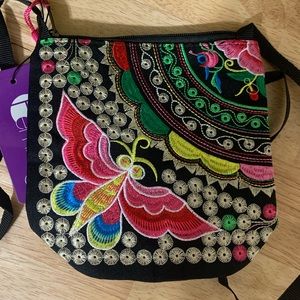 Crossbody Butterfly Bag